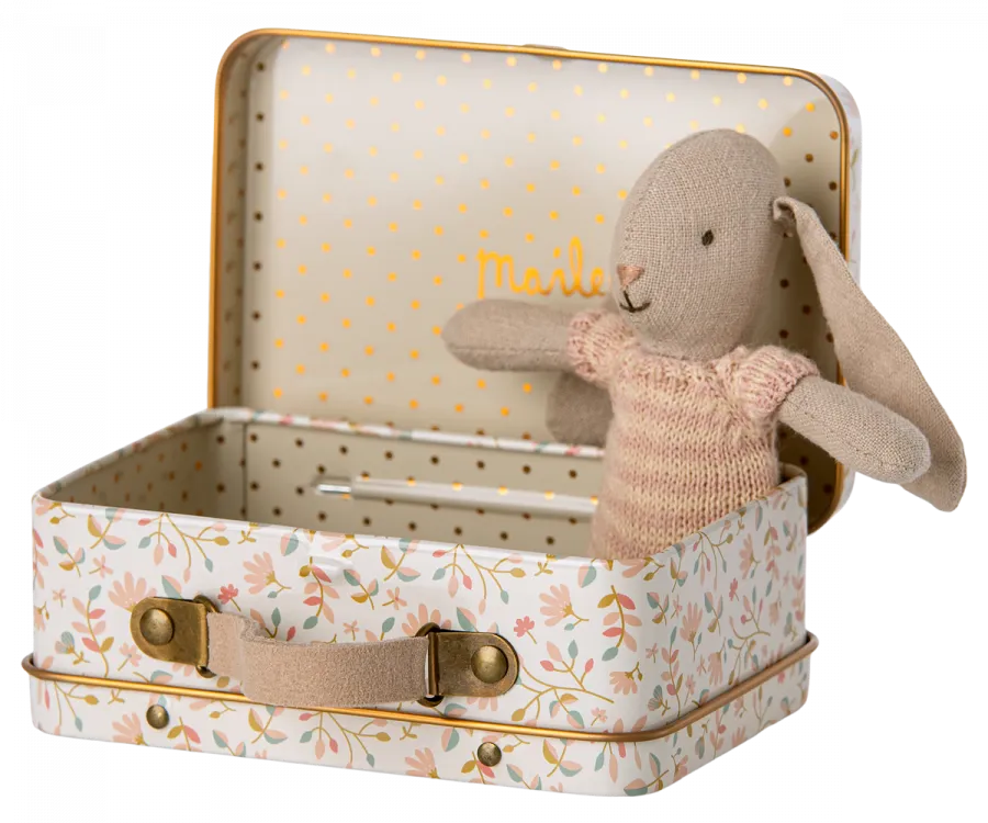 Bunny In Suitcase - Off-White