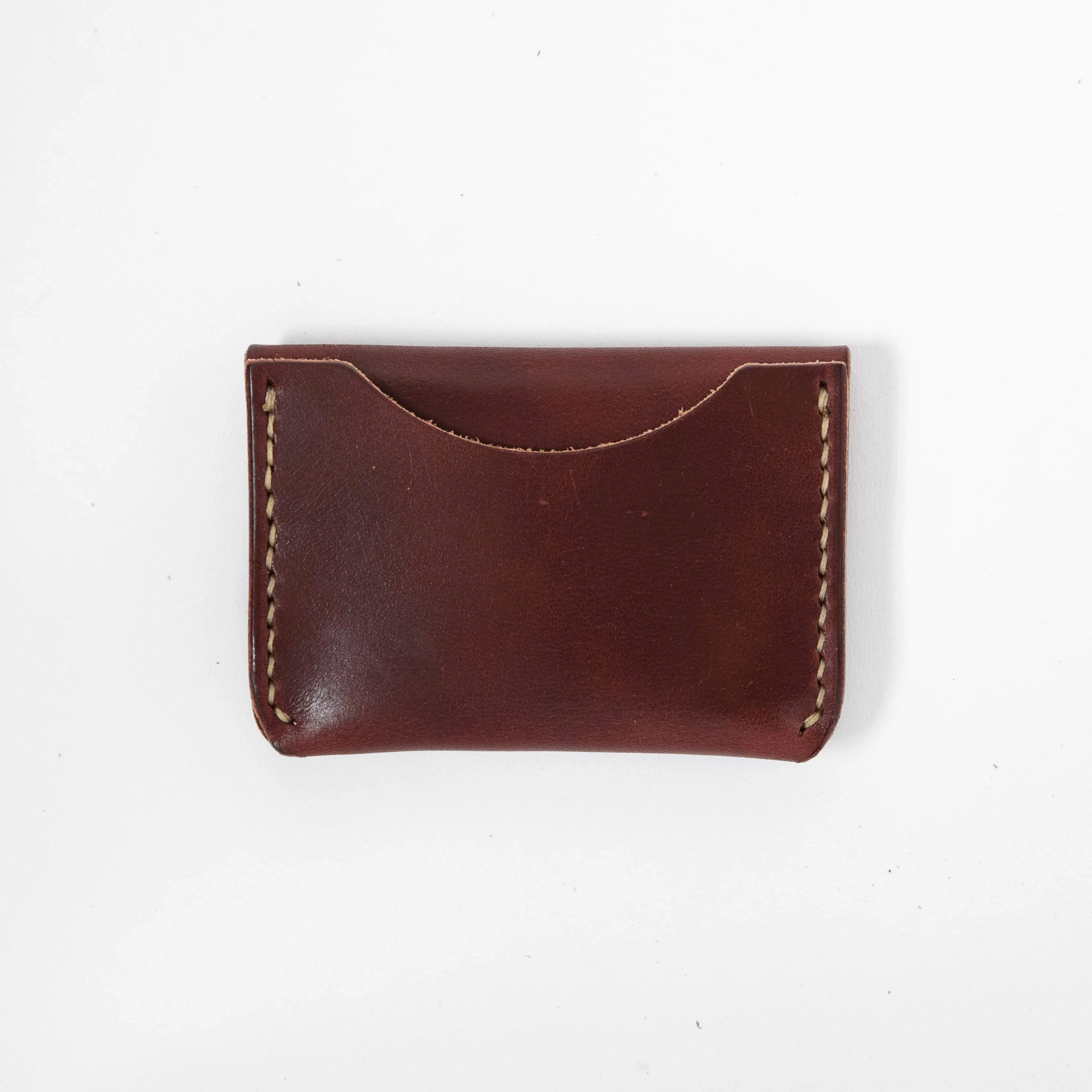 Burgundy Flap Wallet