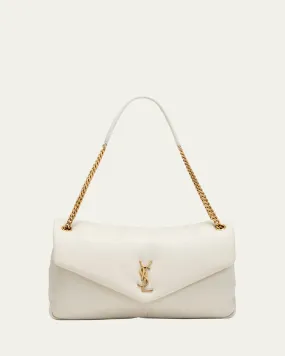 Calypso Large YSL Shoulder Bag in Leather