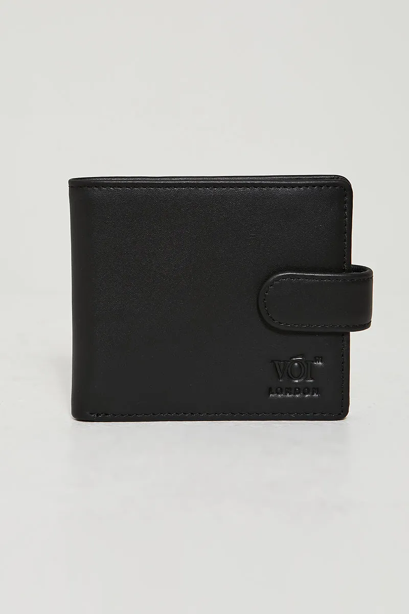 Cambridge Leather Wallet - Black