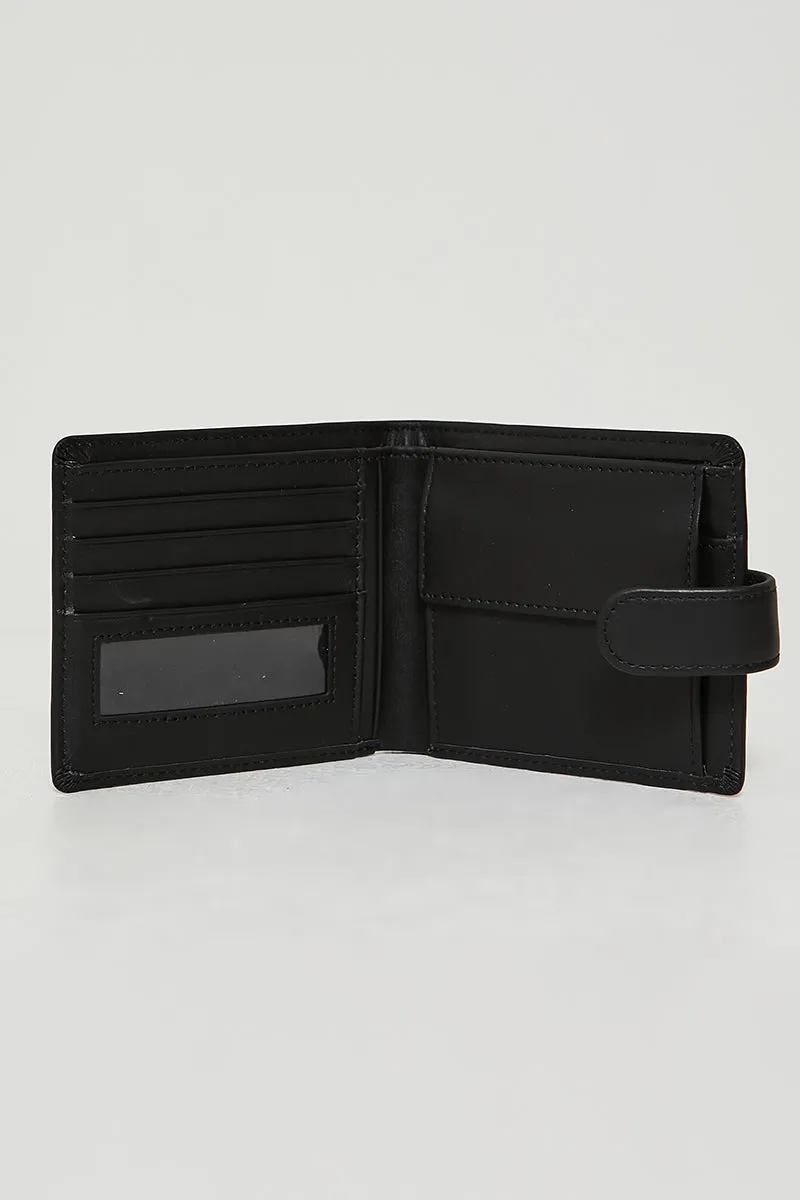 Cambridge Leather Wallet - Black