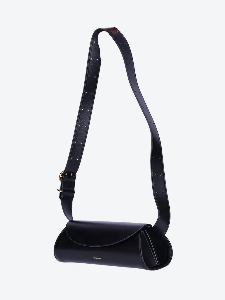 Cannolo sm leather shoulder bag