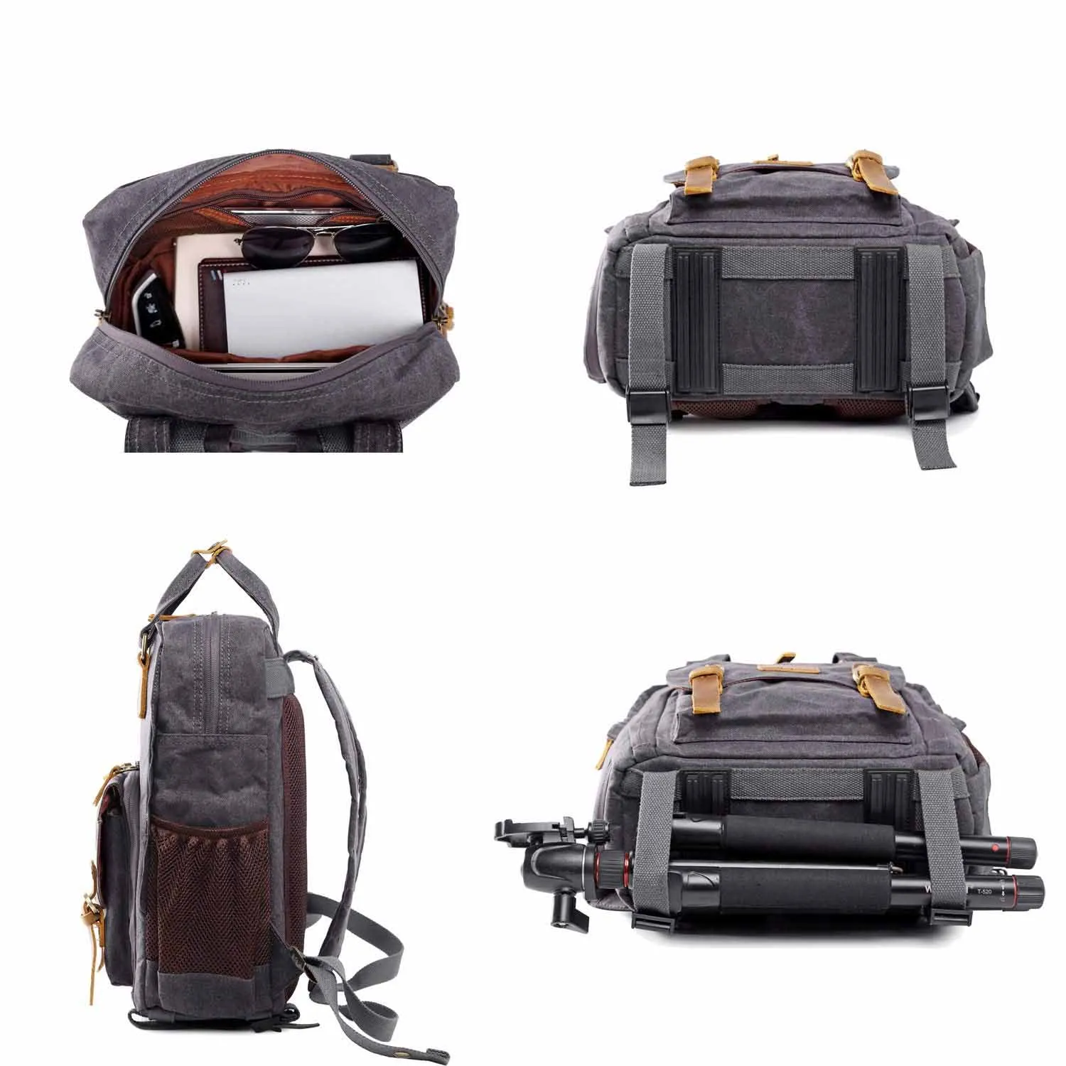 Canvas Camera Backpack