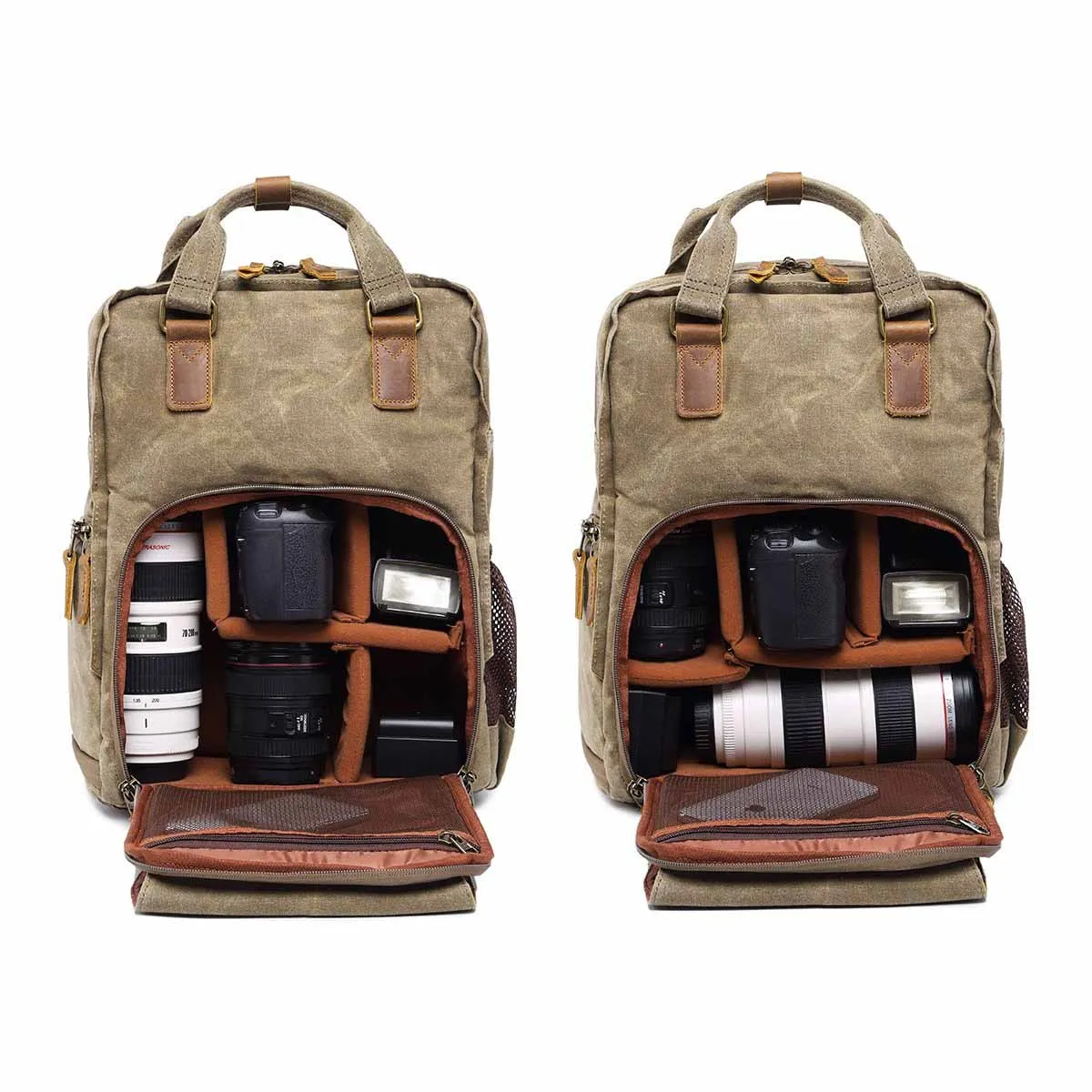 Canvas Camera Backpack