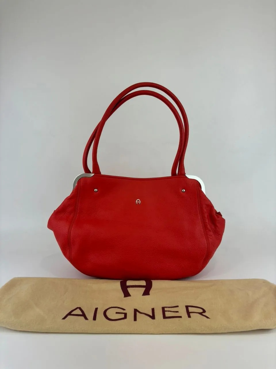 Carre Soft City Red Shoulder Bag