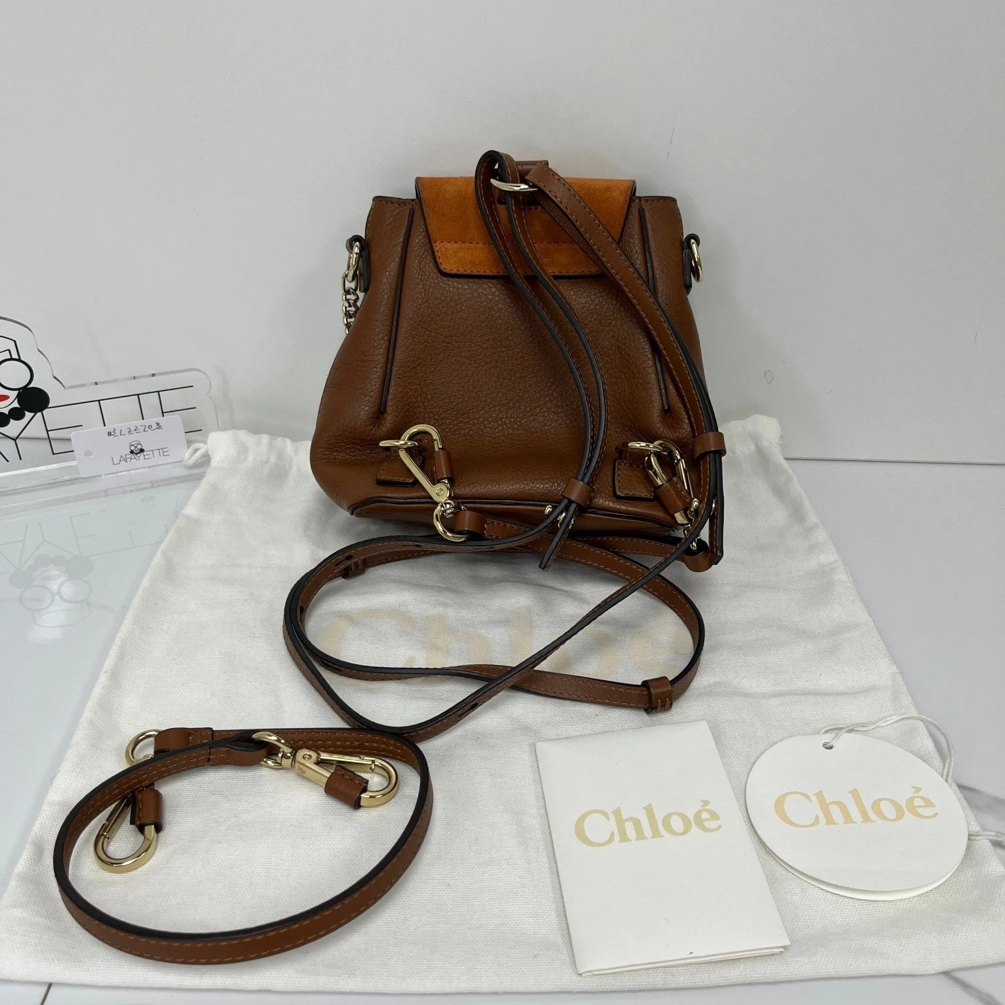 Chloe Mini Faye Backpack