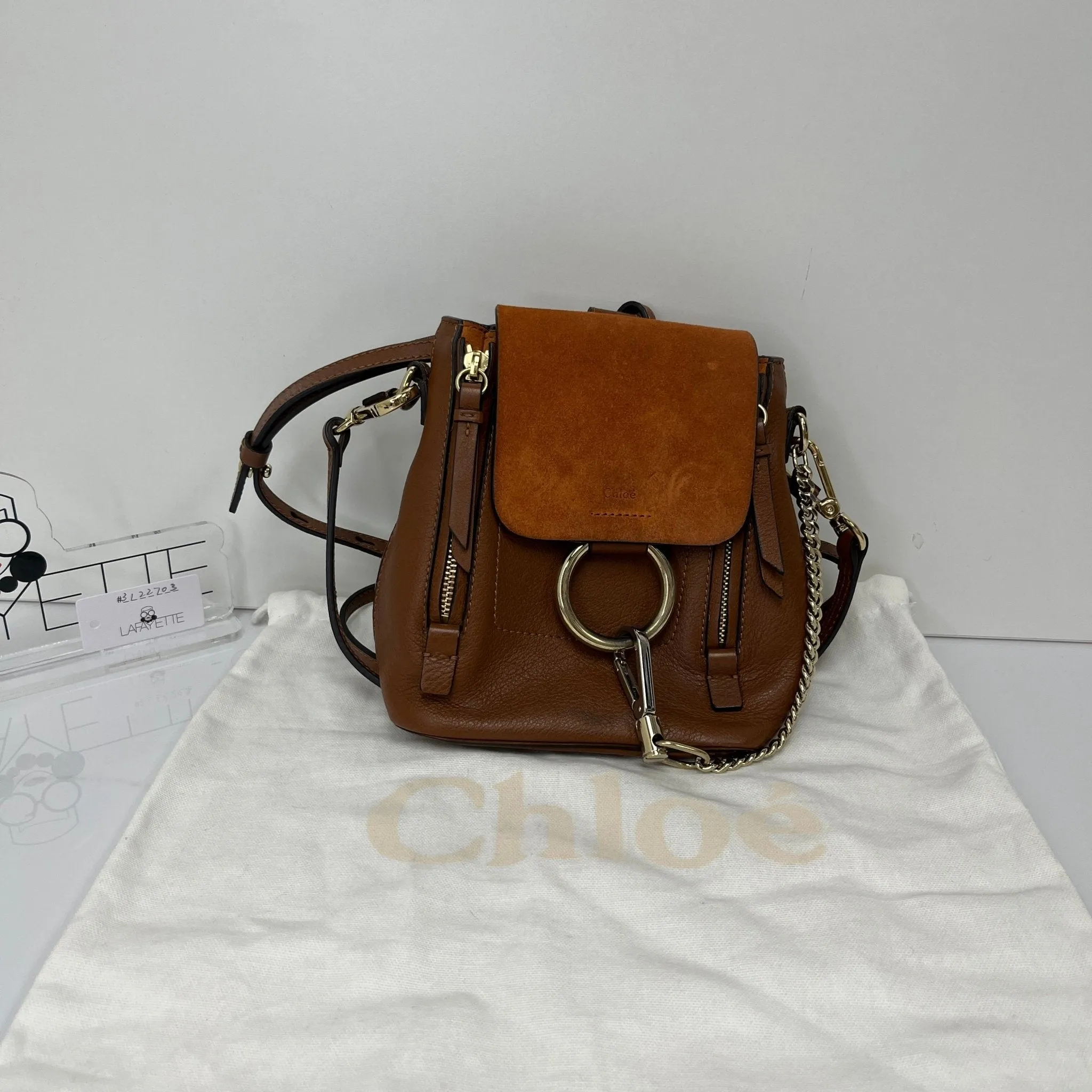 Chloe Mini Faye Backpack