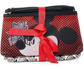 Disney Mickey Mouse Cosmetic Bag Twin Pack