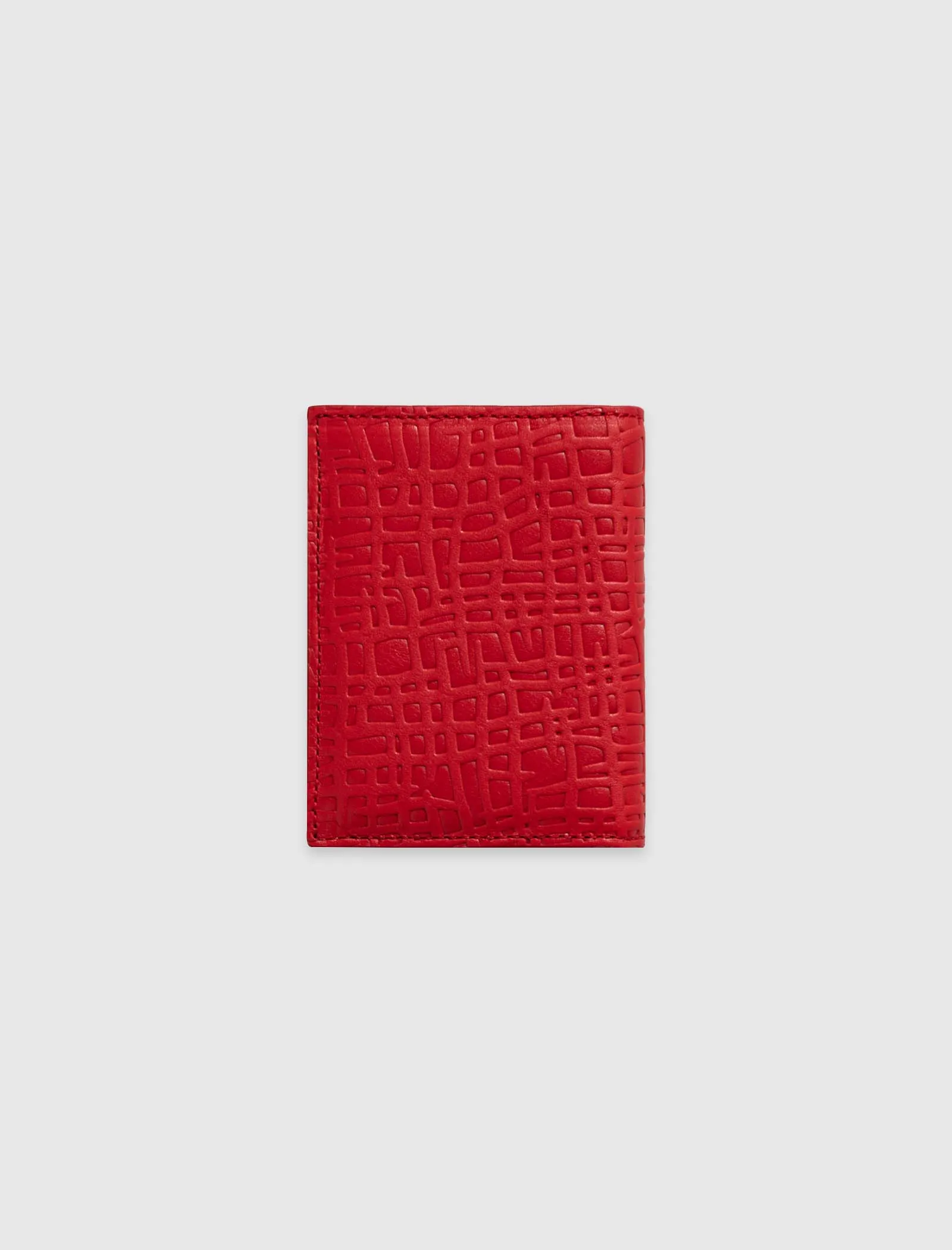 EMBOSSED ZIP WALLET