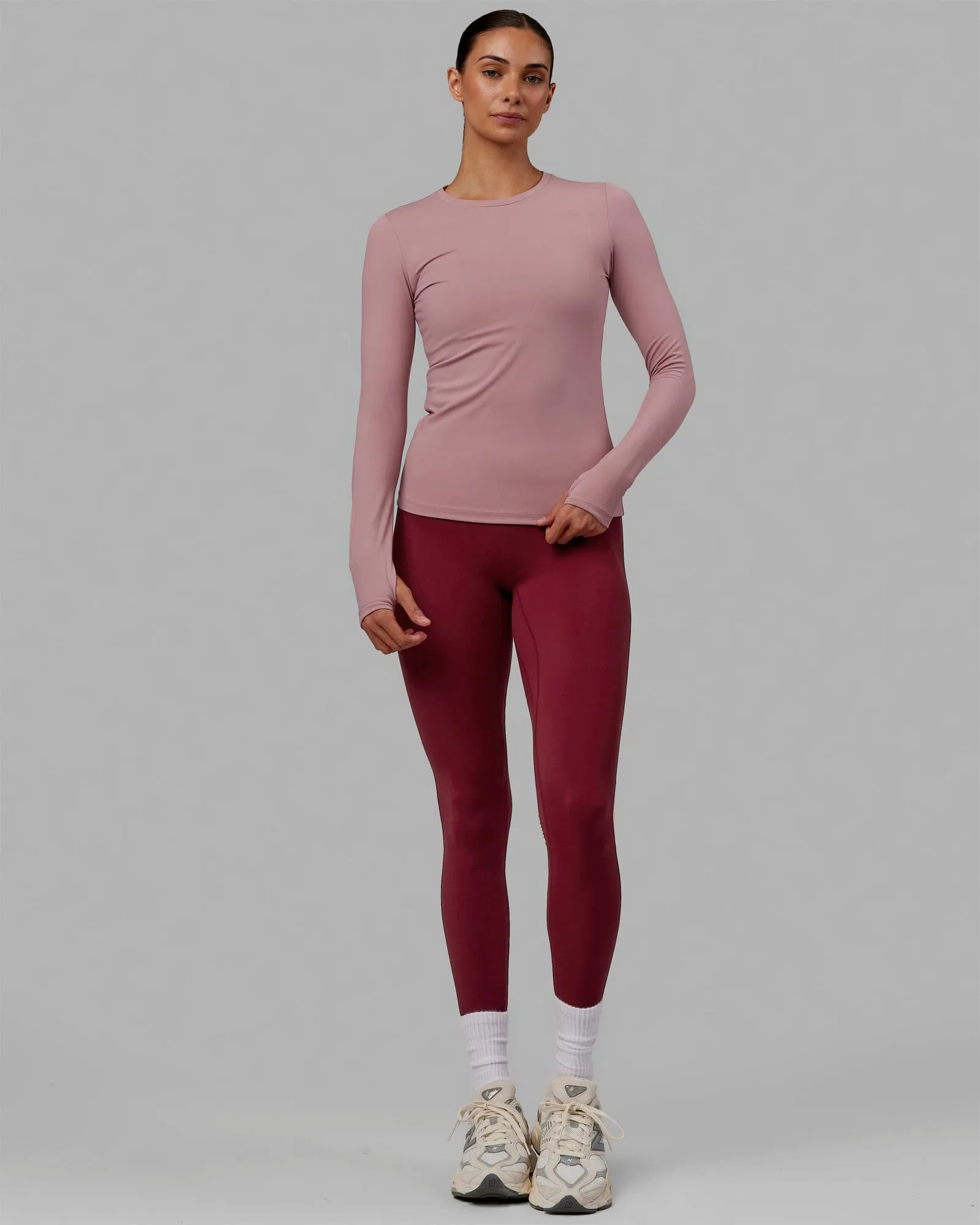 Endure Performance LS Top - Cosmetic Pink