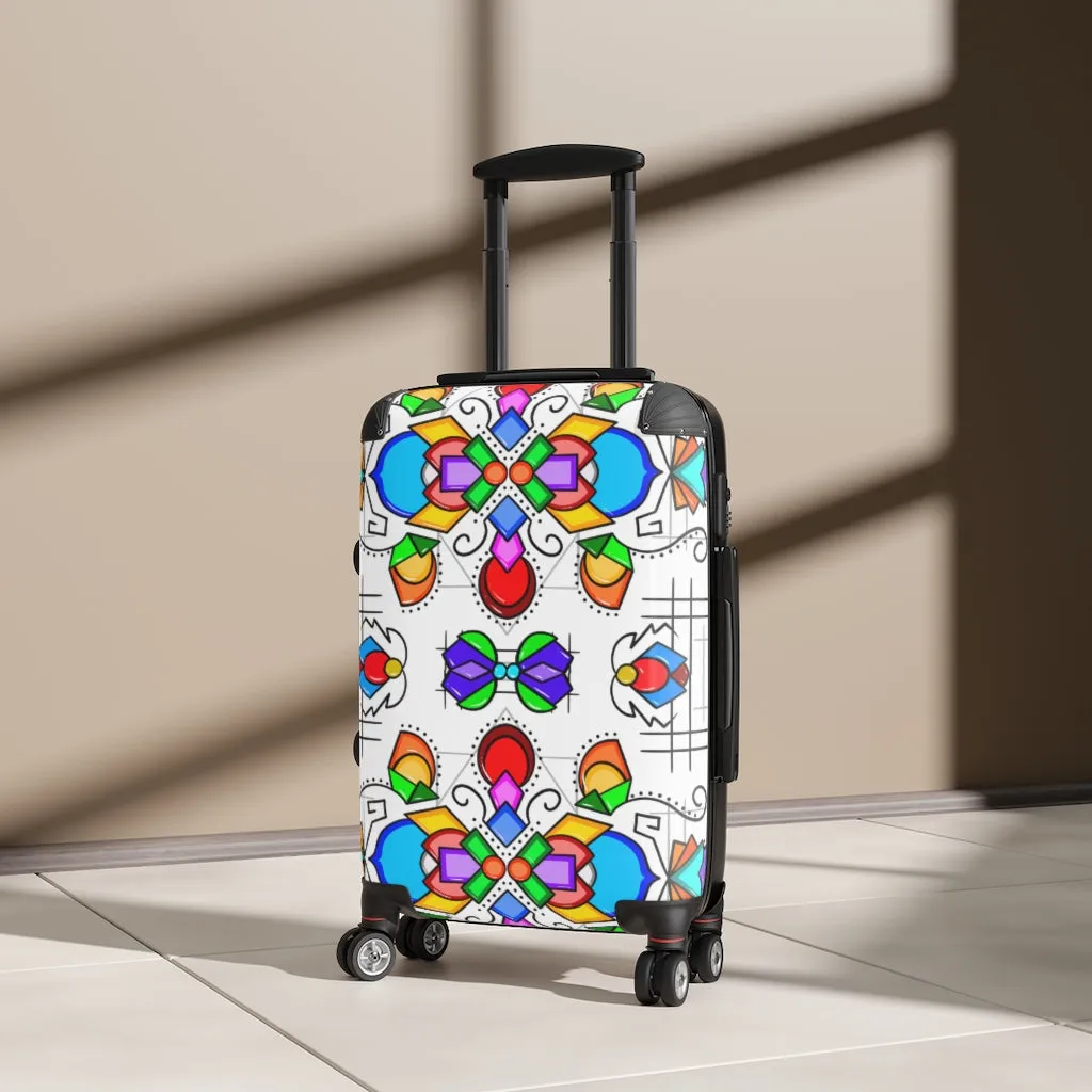 Floral 22 Cabin Suitcase