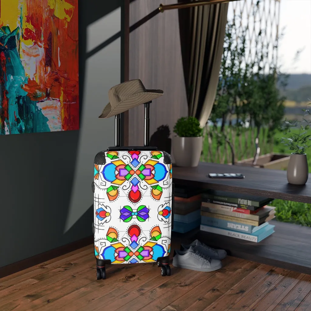 Floral 22 Cabin Suitcase