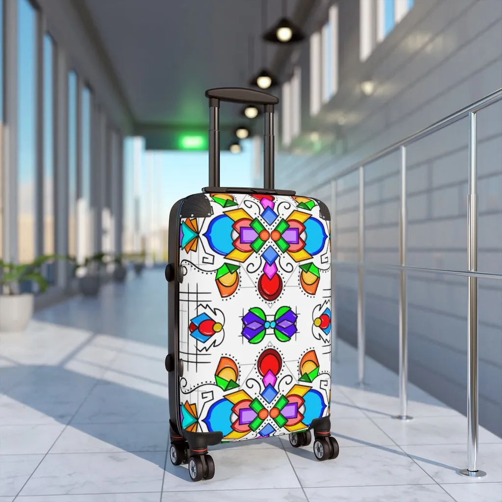 Floral 22 Cabin Suitcase