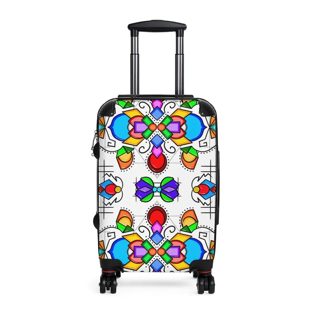 Floral 22 Cabin Suitcase