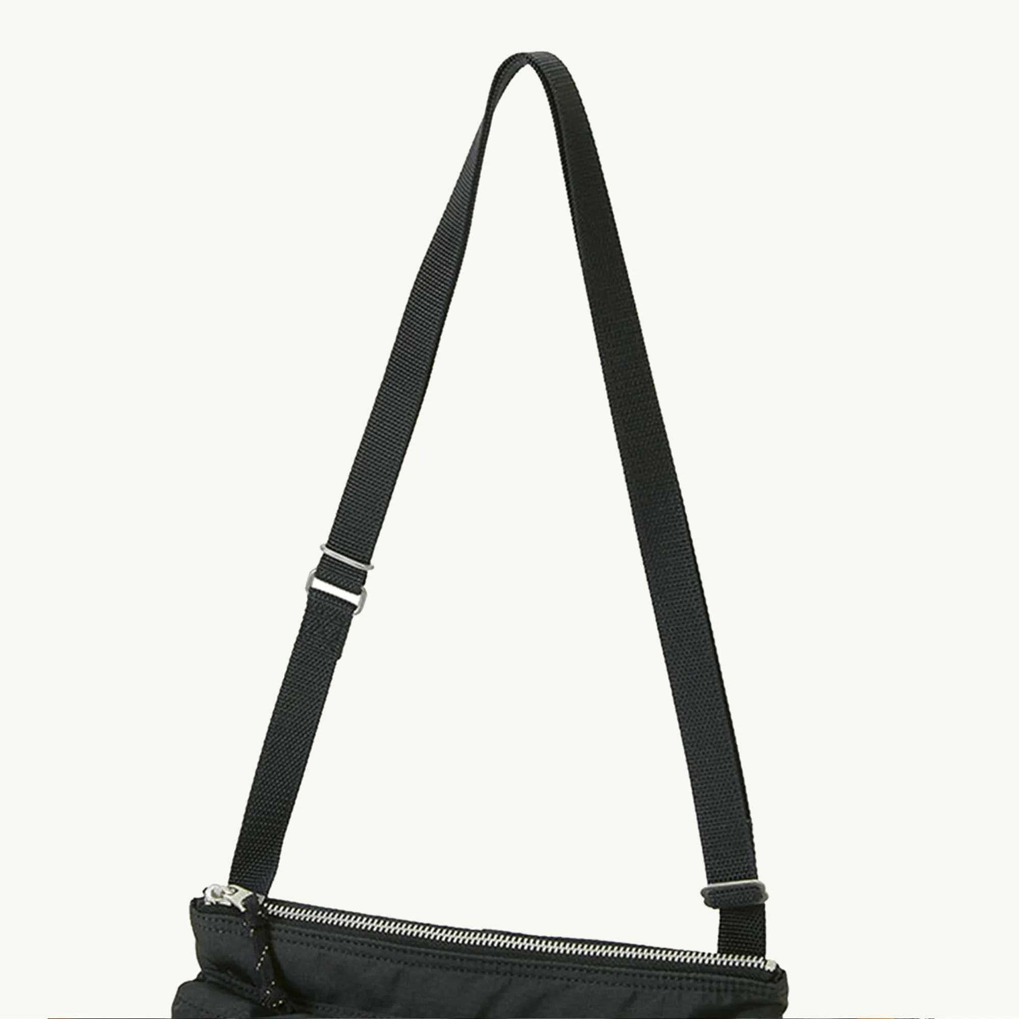 Force Shoulder Bag Two Pocket - Black