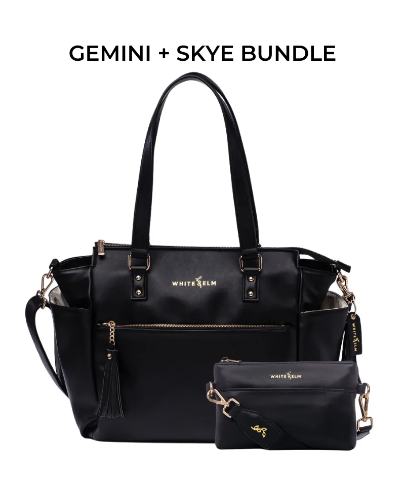 Gemini Convertible Backpack - Black