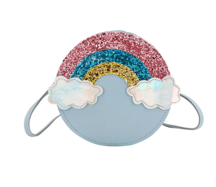 Girls Rainbow  and Cloud Handbag