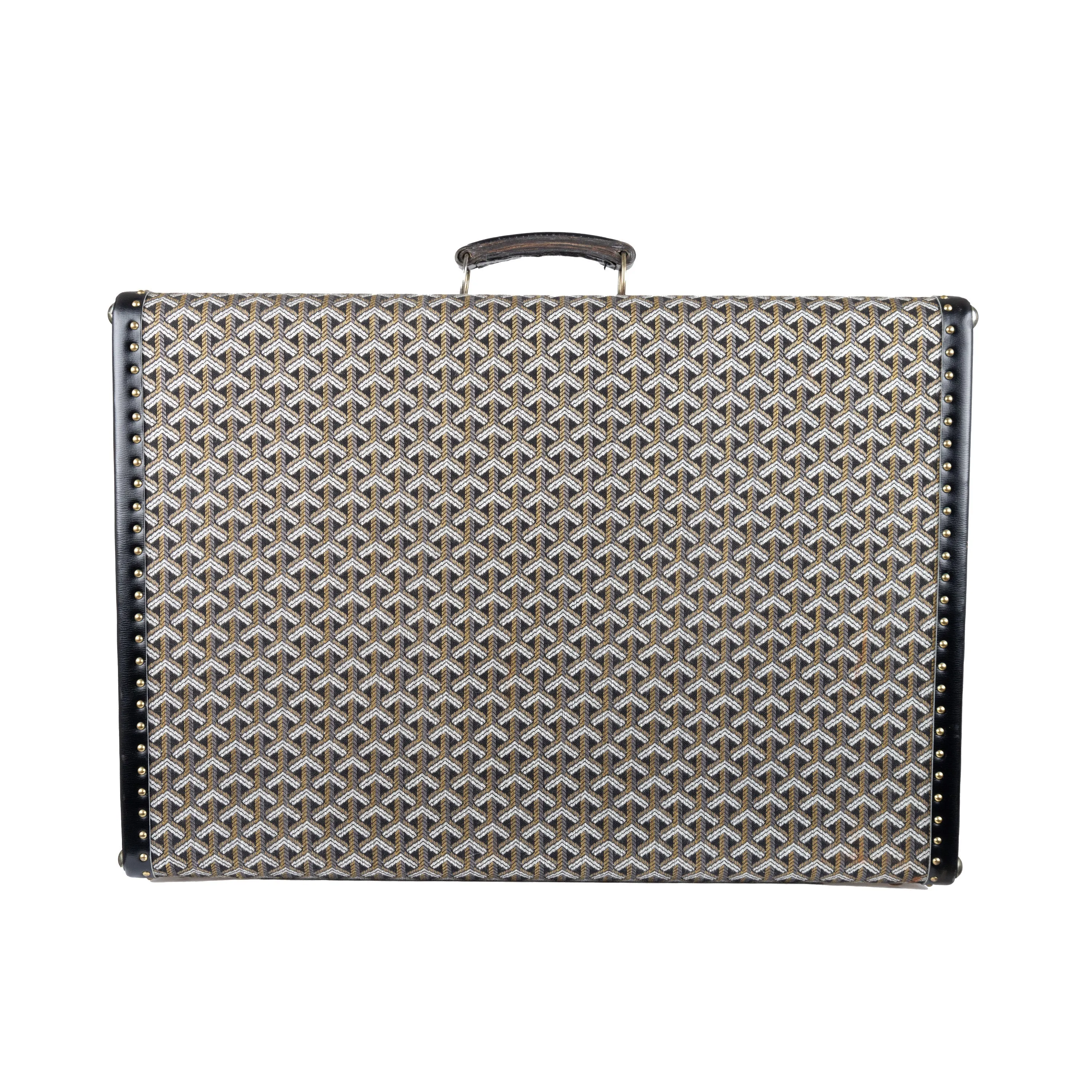 Goyard Vintage Canvas Suitcase - '90s