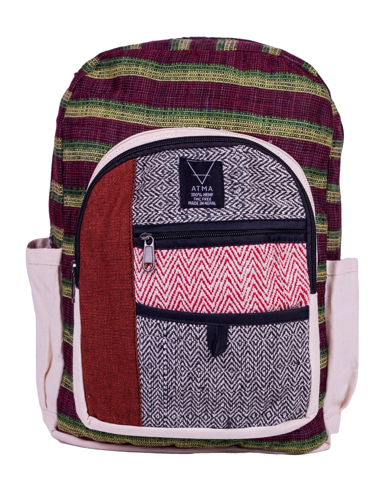 Handmade Hemp Backpack || BP5101