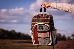 Handmade Hemp Backpack || BP5101