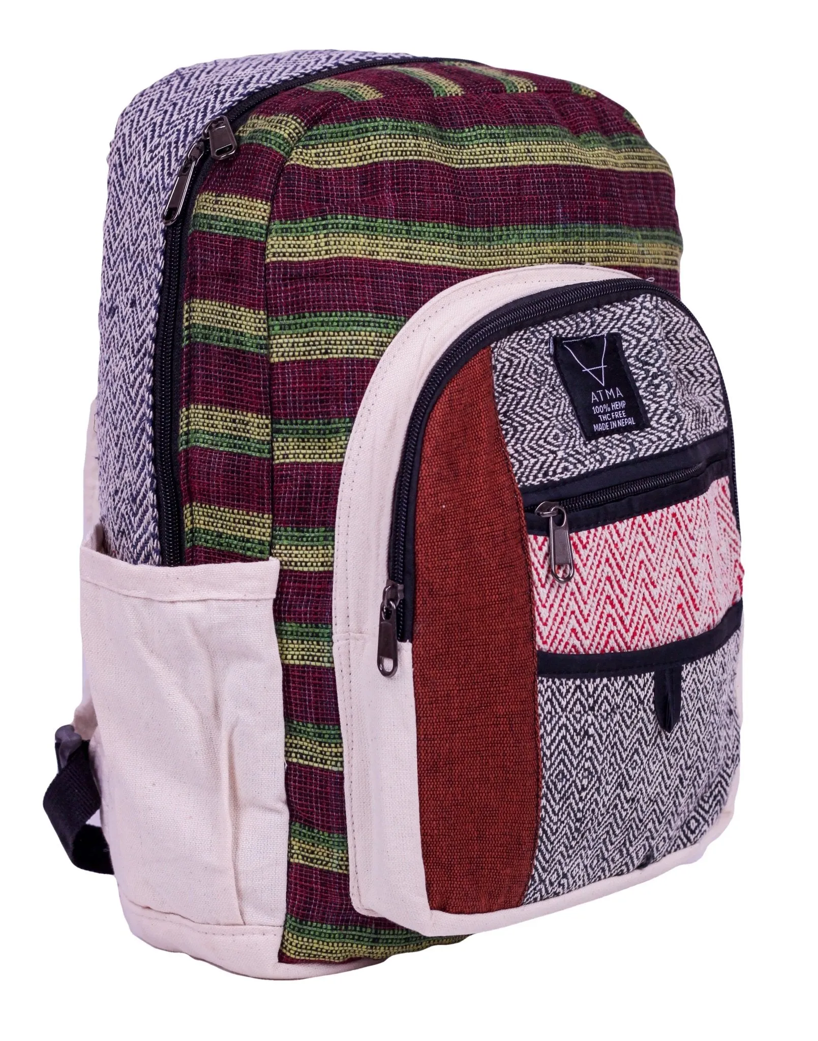 Handmade Hemp Backpack || BP5101