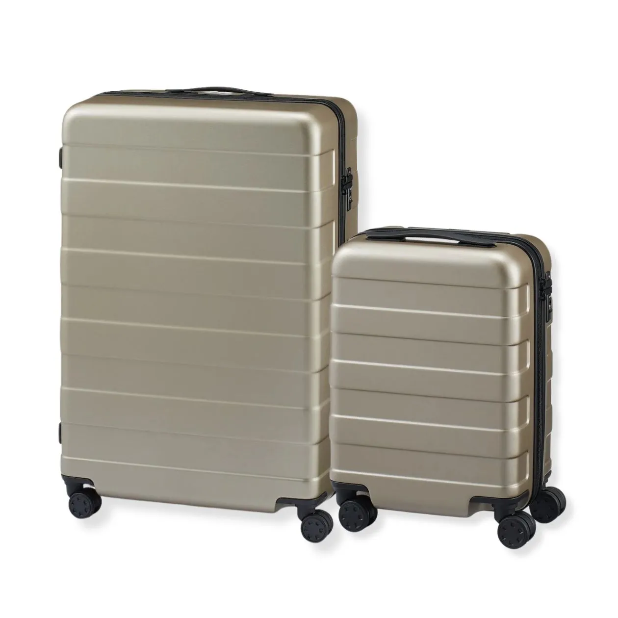 Hard Shell Suitcase 2pc Set - Beige