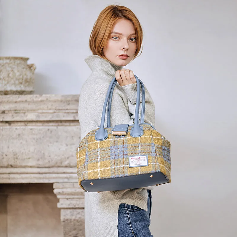 Harris Tweed Shoulder Tote Bag for Women-i7bags