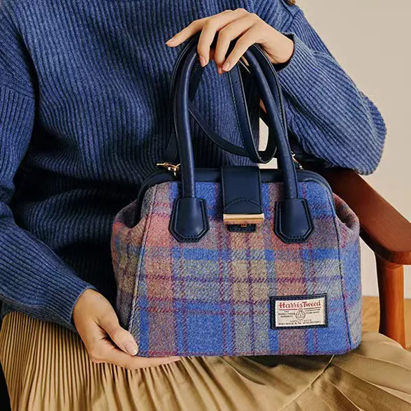 Harris Tweed Shoulder Tote Bag for Women-i7bags