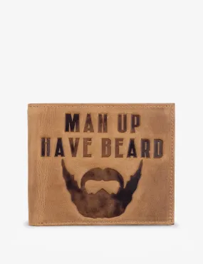 Have Beard Leather Wallet