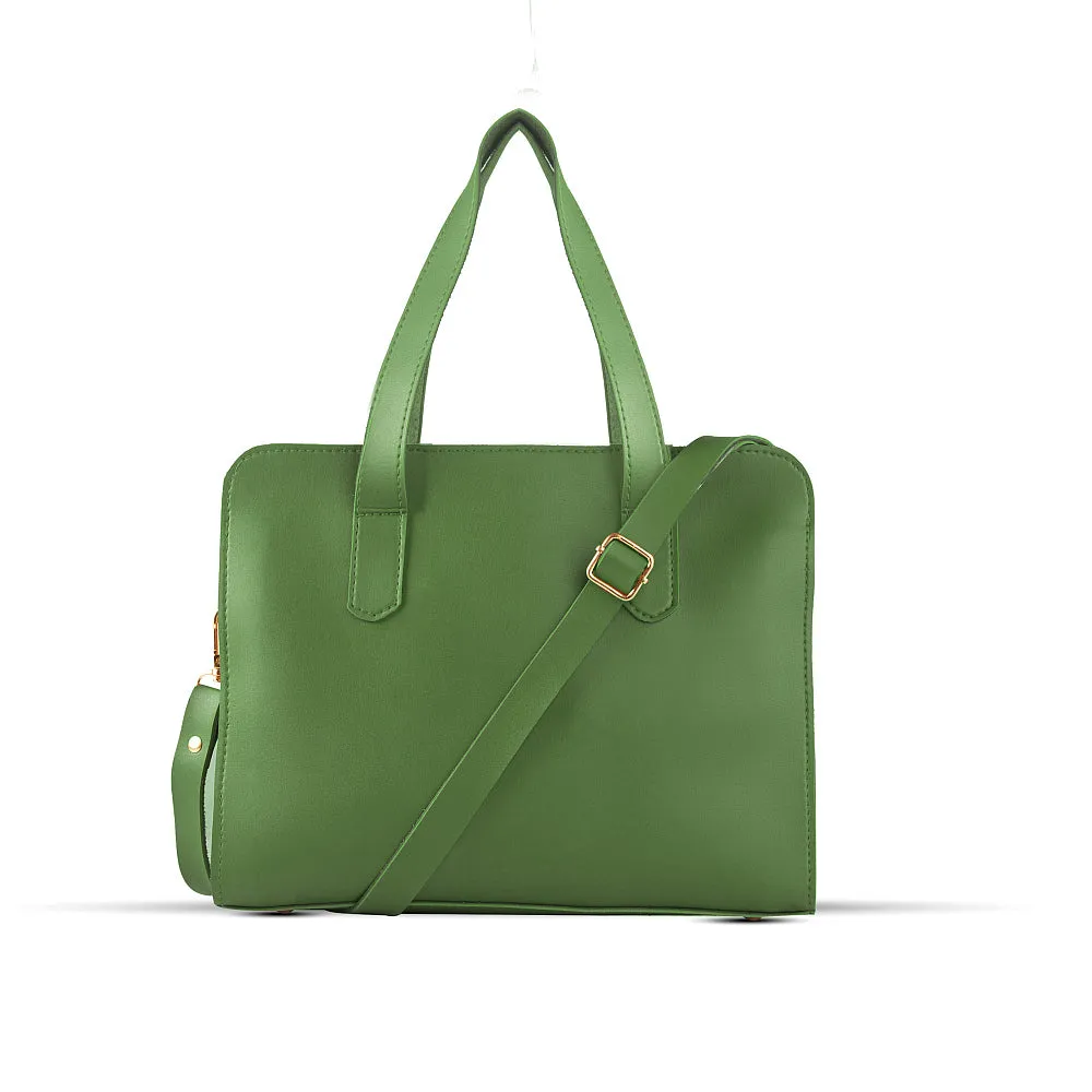 HAZEL 3Pcs GREEN HANDBAG SET