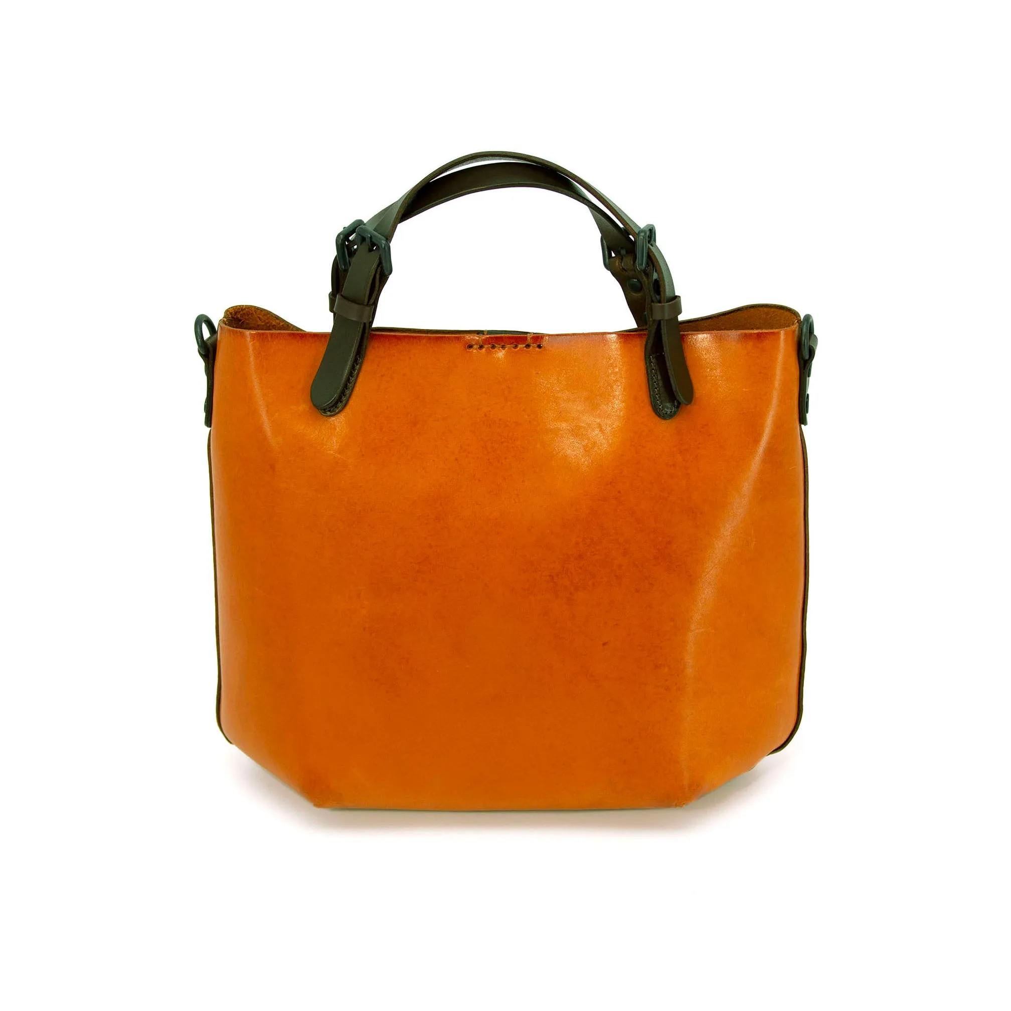 High Quality Vegetable-Tanned Leather Handmade Tote Bag-i7bags