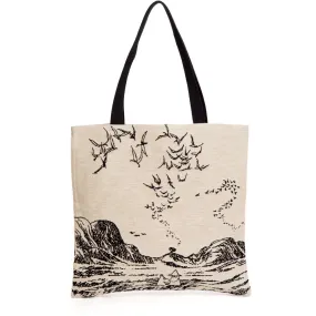 Jacquard bag Moomins At The Sea