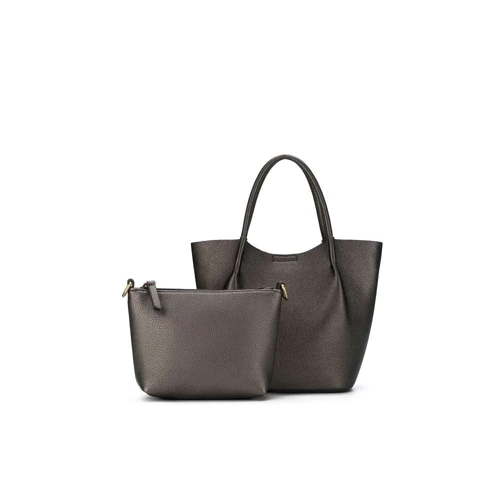 Lara Mini Handbag Pewter