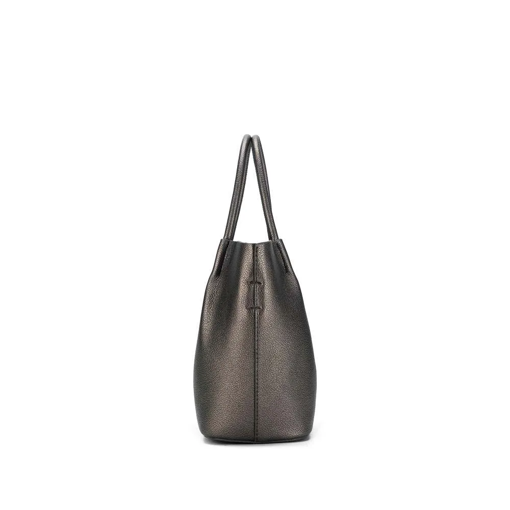 Lara Mini Handbag Pewter