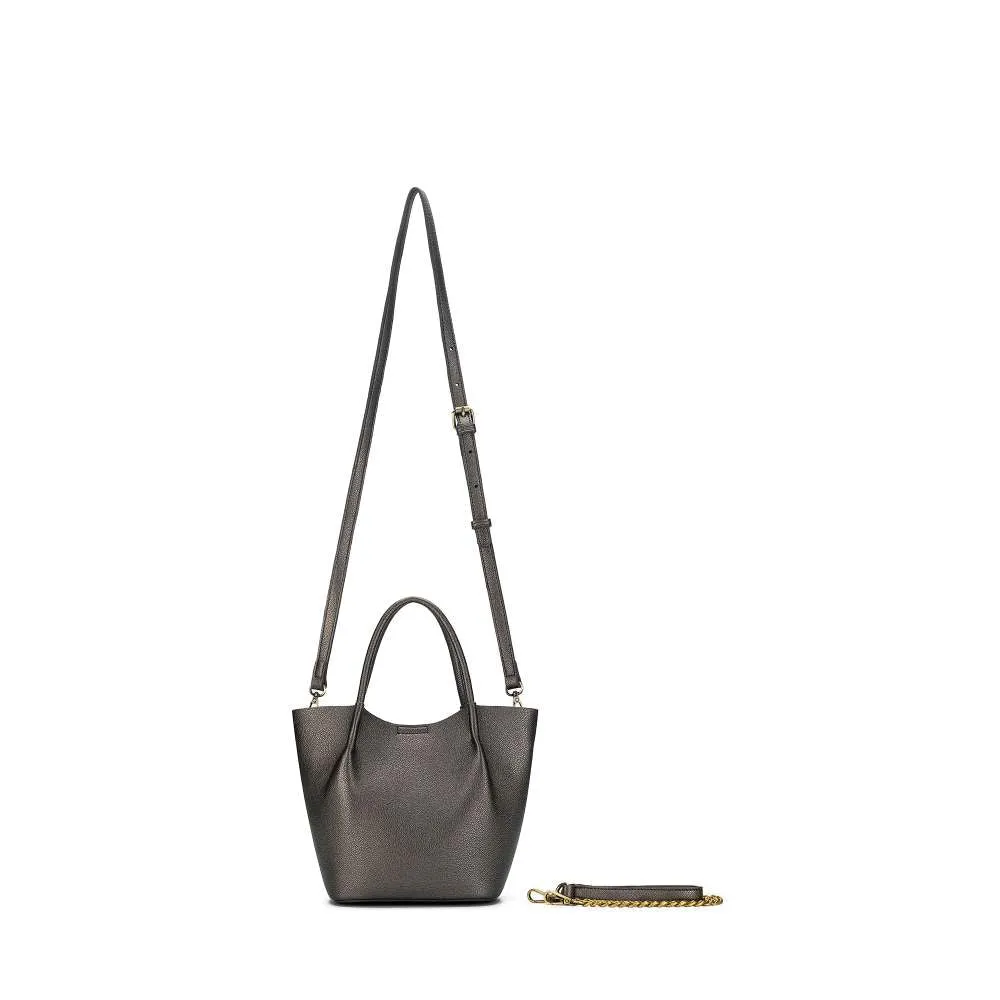 Lara Mini Handbag Pewter