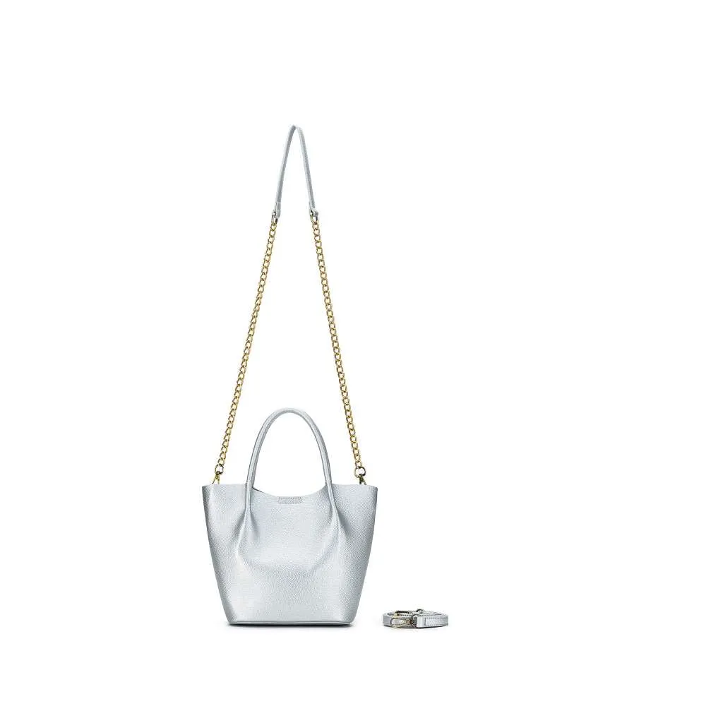 Lara Mini Handbag Silver