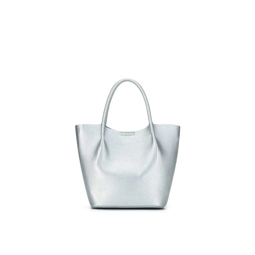 Lara Mini Handbag Silver