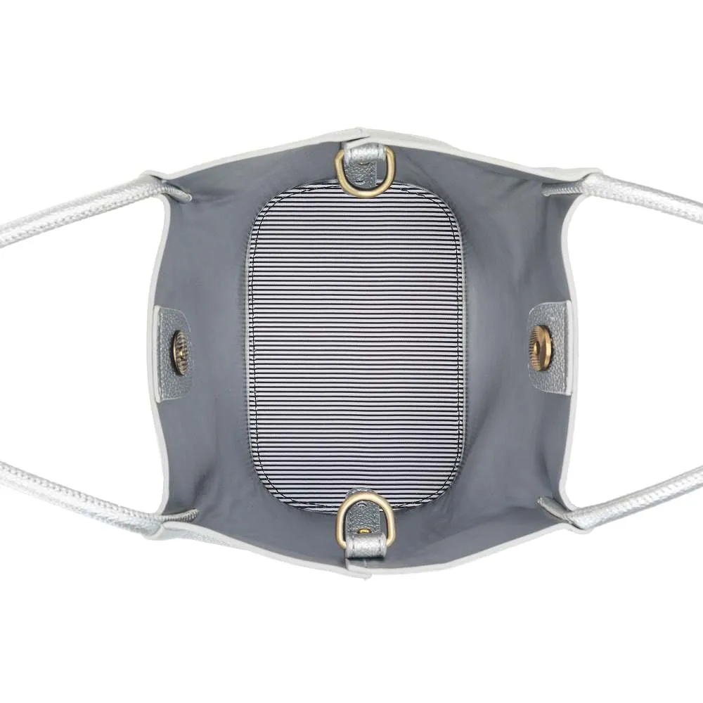 Lara Mini Handbag Silver