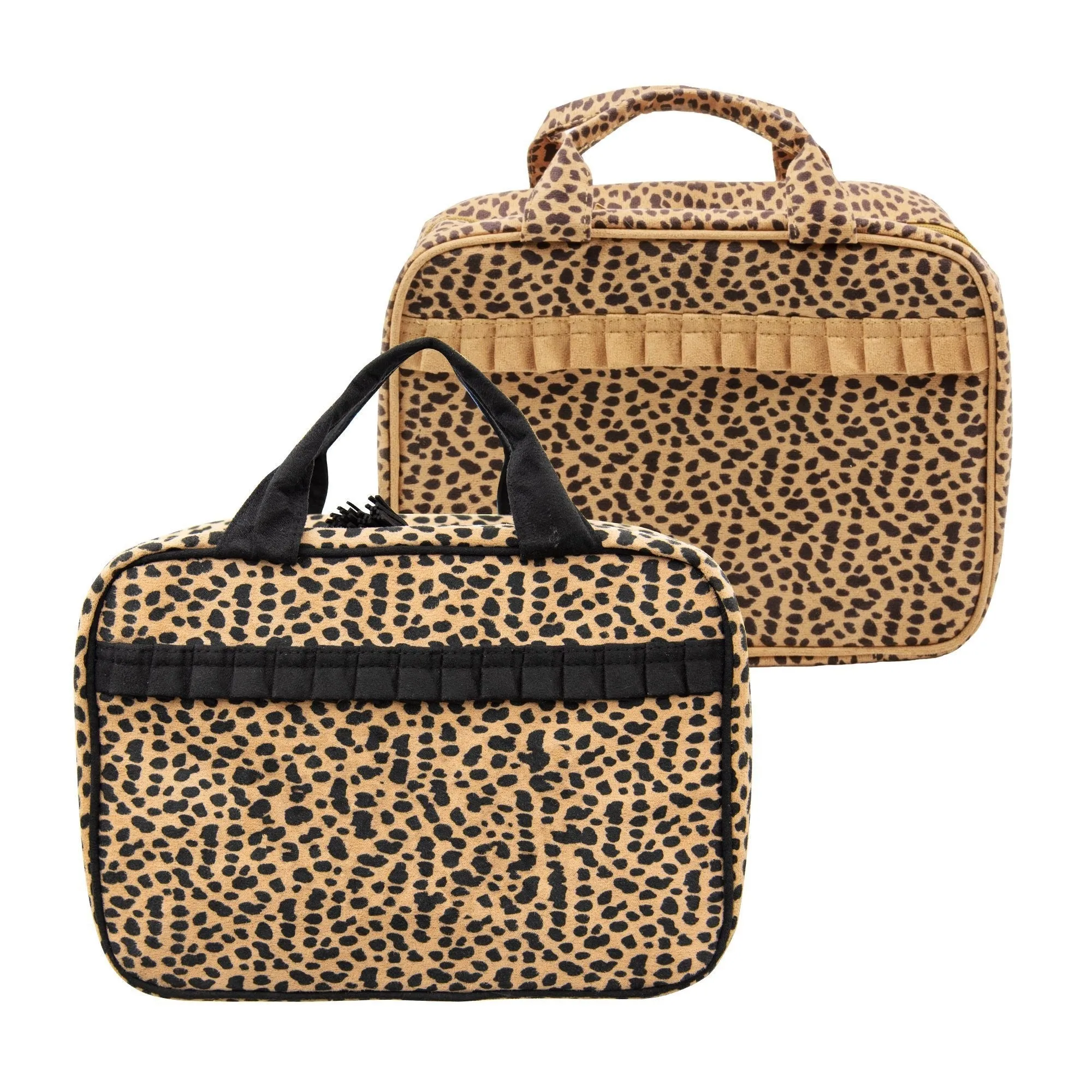 Leopard Carolina Travel Cosmetic Bag