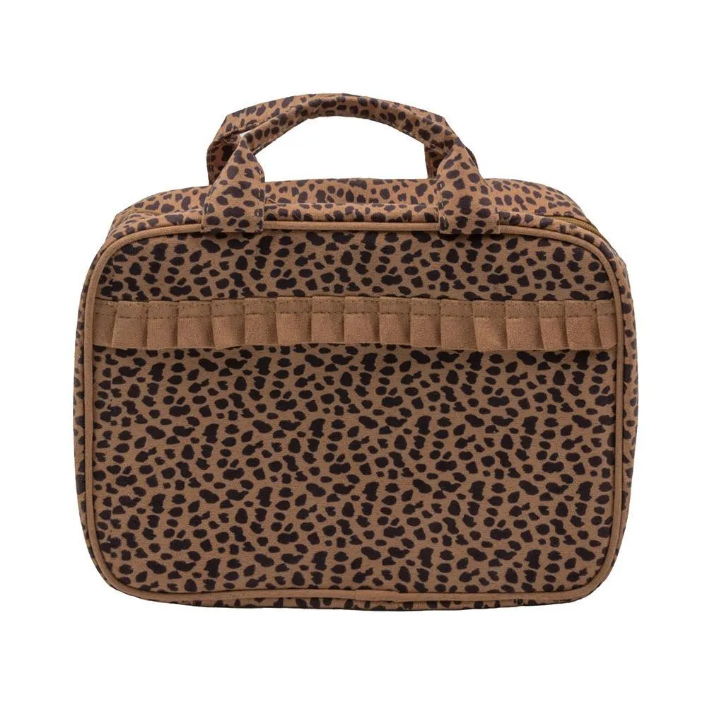 Leopard Carolina Travel Cosmetic Bag