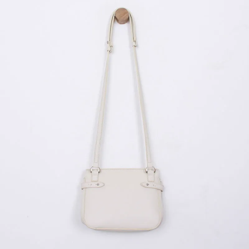 lisa ivory cross shoulder bag