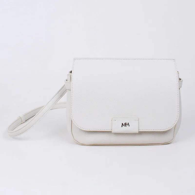 lisa ivory cross shoulder bag