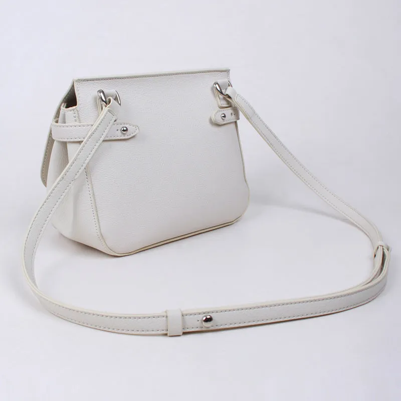 lisa ivory cross shoulder bag