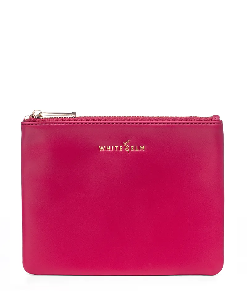 Maia Cosmetic Bag - Cranberry