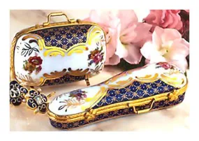 Miniature Porcelain Suitcase