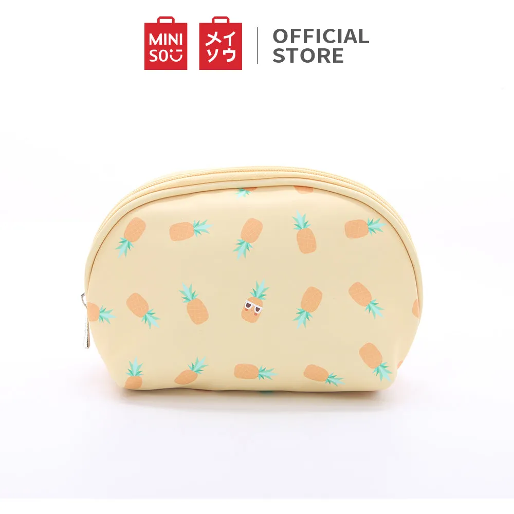 MINISO Fruit Semicircle Cosmetic Bag (Random Color)