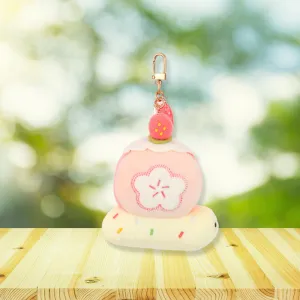 MINISO Yummy Yummy Series Plush Bag Charm (Wowo Strawberry Roll)