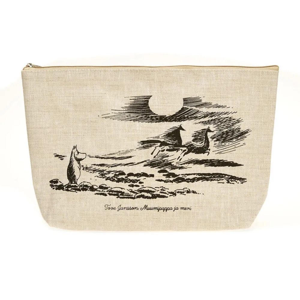 Moomin Cosmetic Bag Seahorses