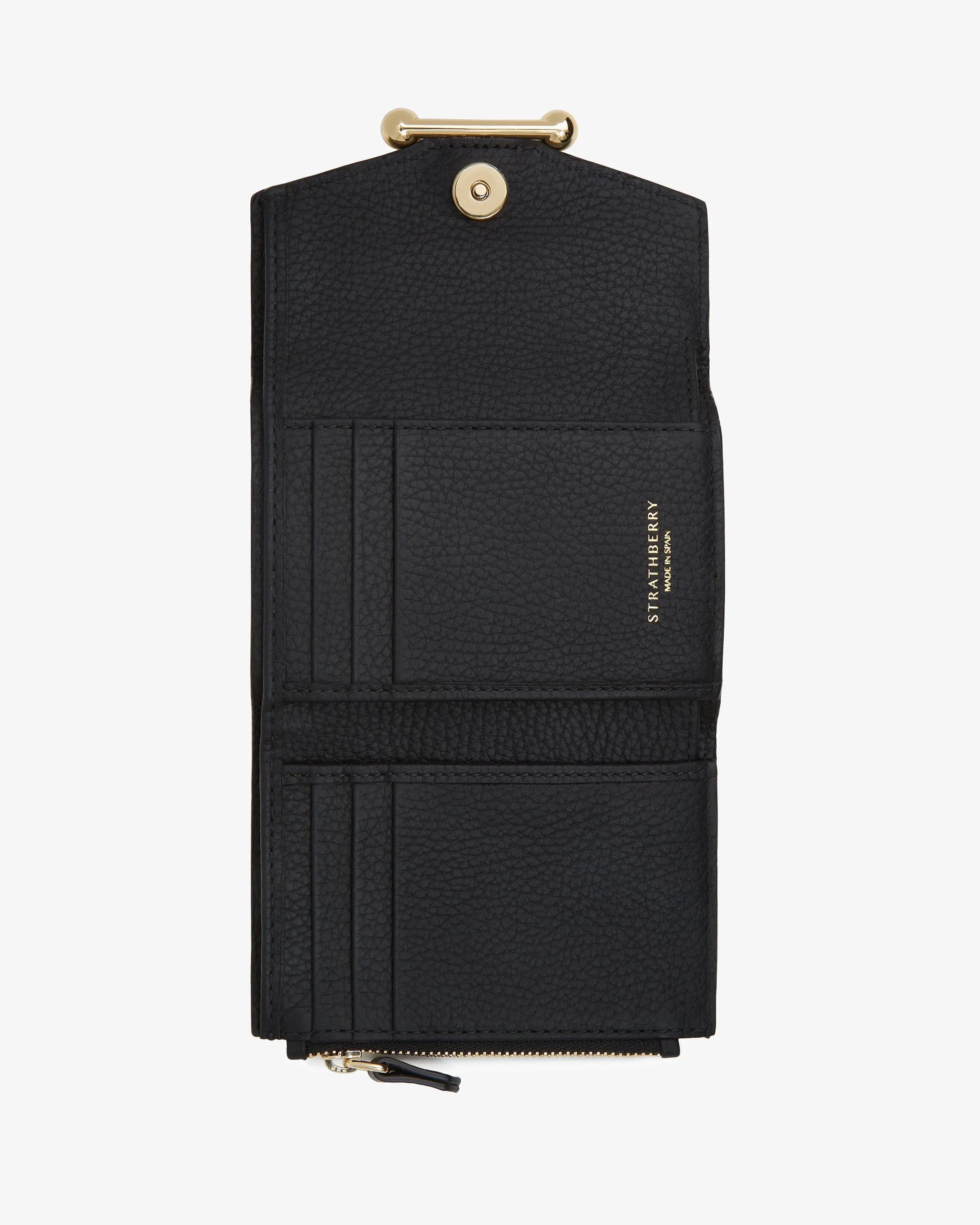 Mosaic Trifold Wallet - Black