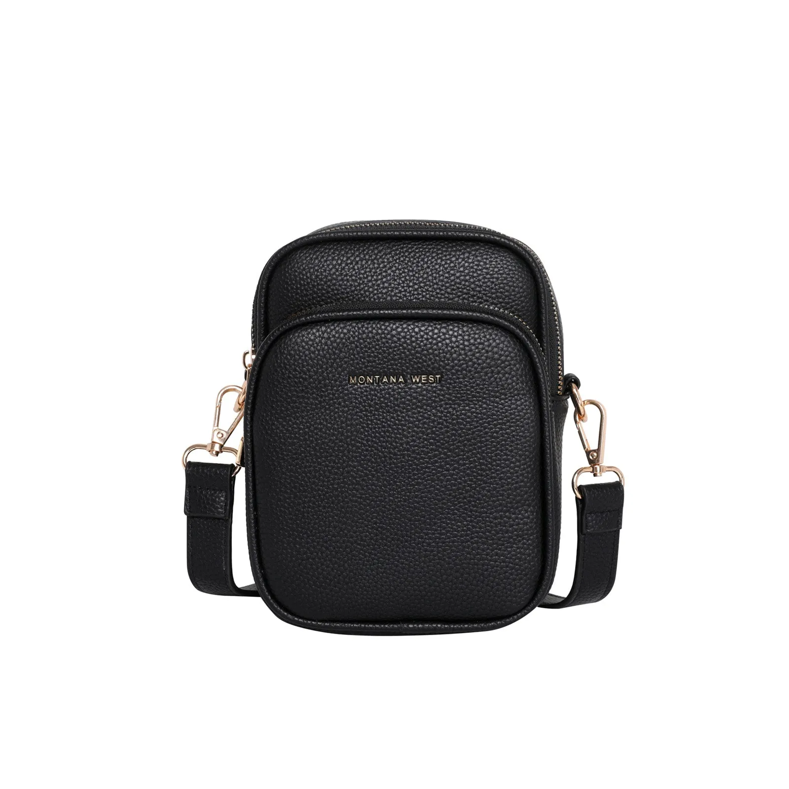 MWC-023 Montana West Shoulder/Crossbody Bag Black